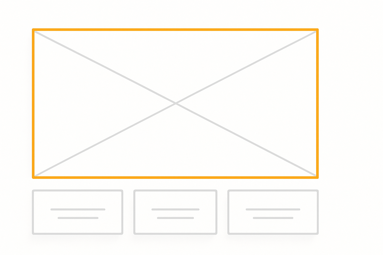 Minimalistyczny, szybki i czytelny layout strony dla małej firmy